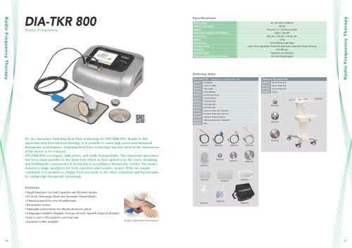General catalog for Electrotherapy