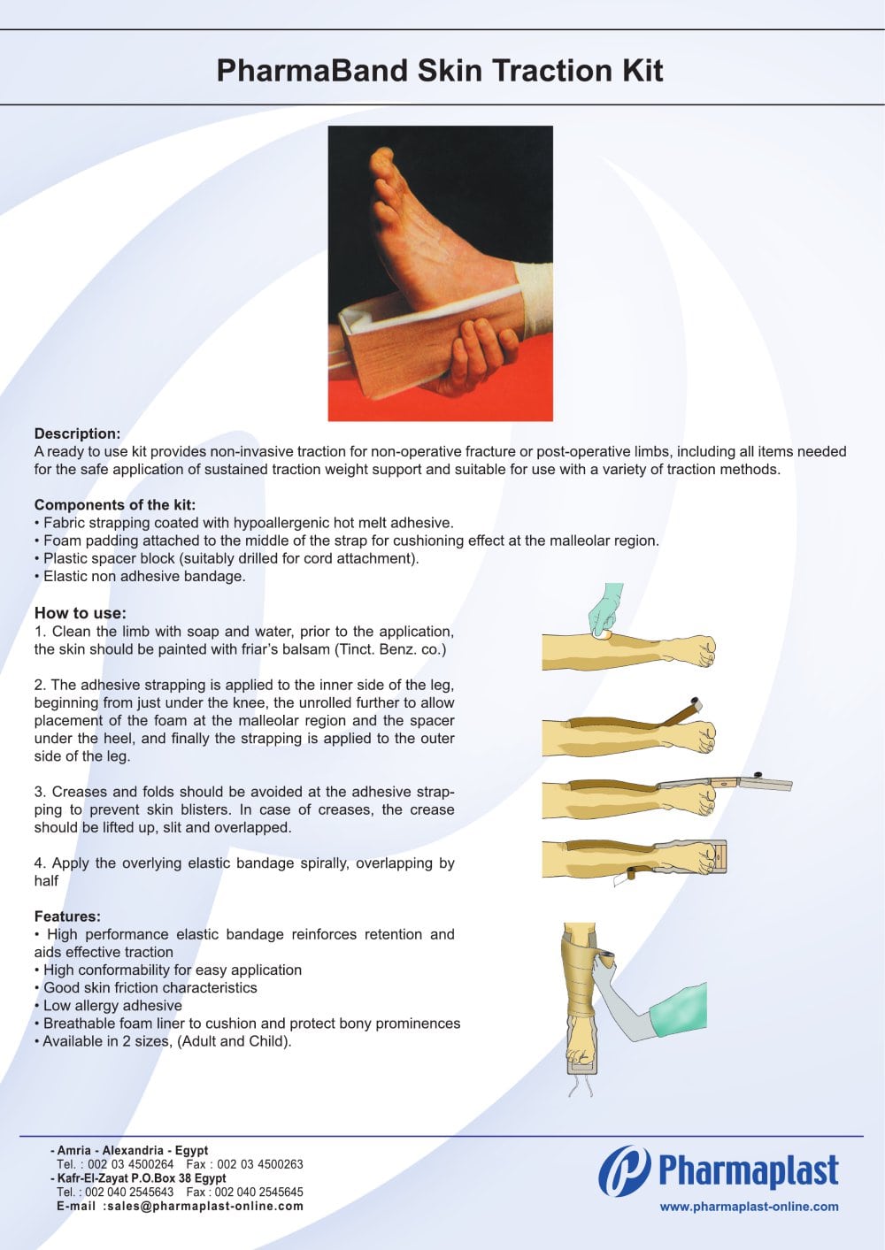 2019 year - How to Apply a Skin Traction 2019 year