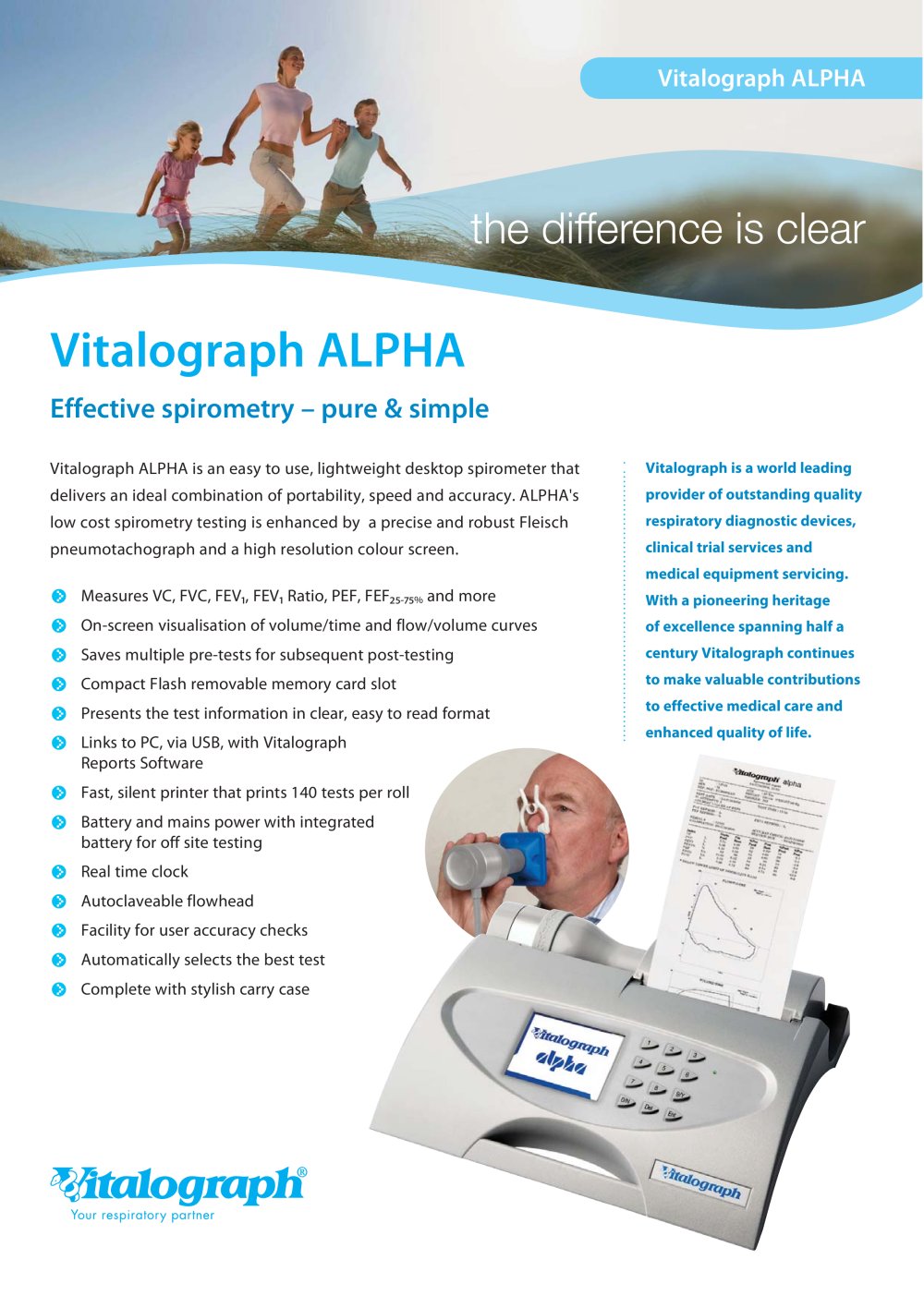 vitalograph spirometer manual User manual vitalograph ltd. Compact 6600 spirometer.