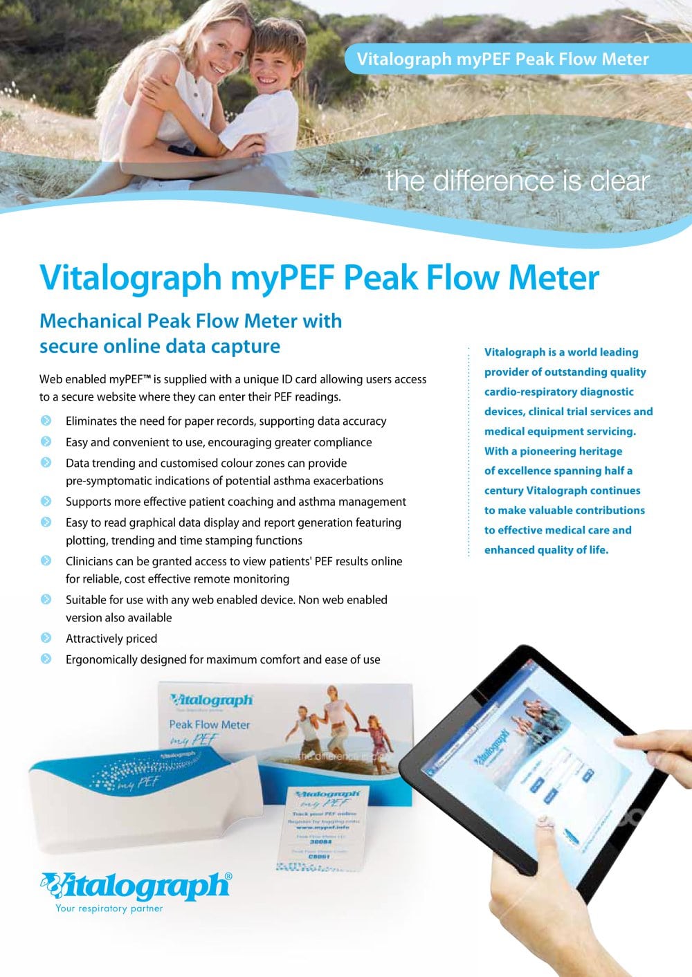 vitalograph spirometer manual Spirometer, vitalograph | pft history.