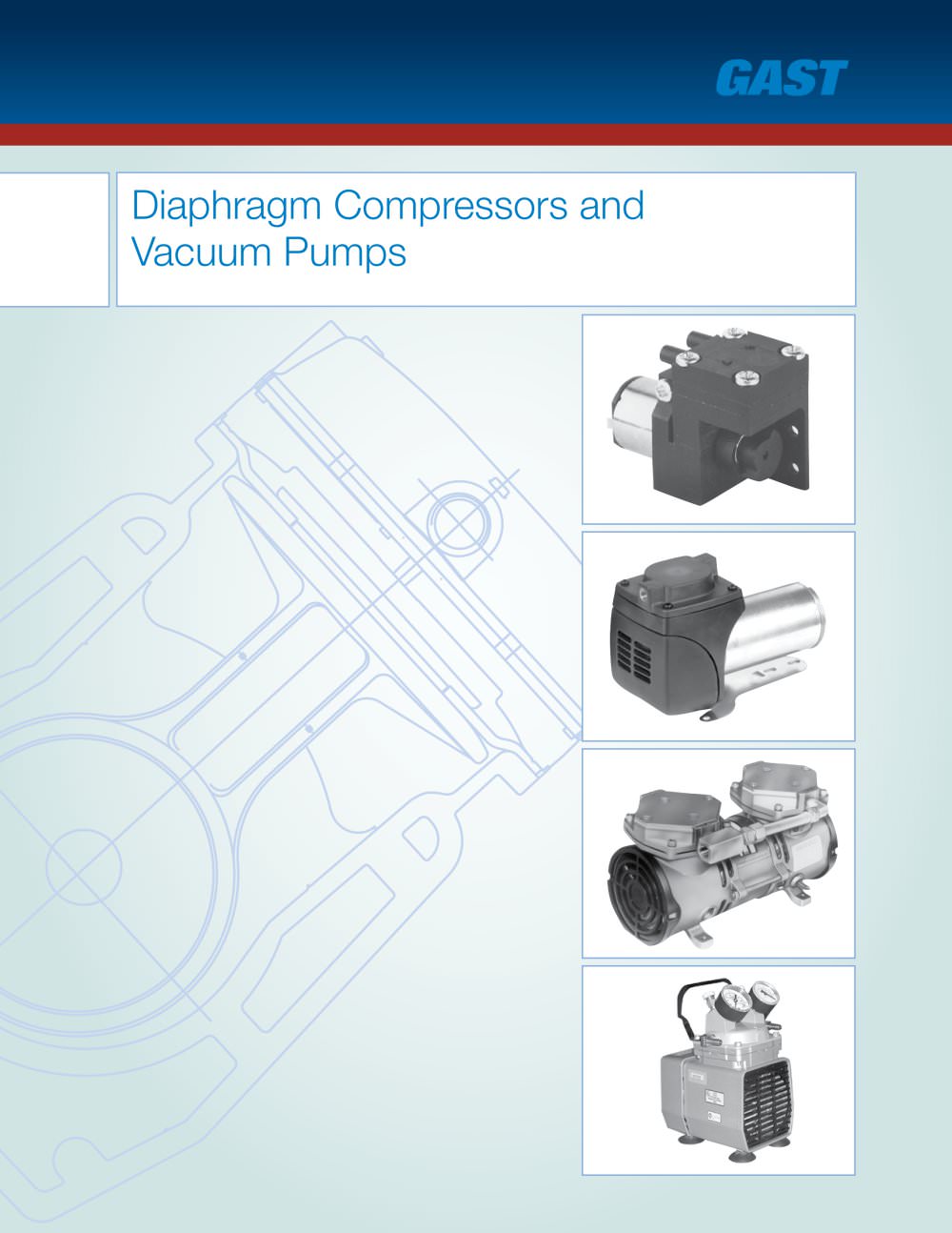 Diaphragm Compressors and Vacuum Pumps - 1 / 37 Pages
