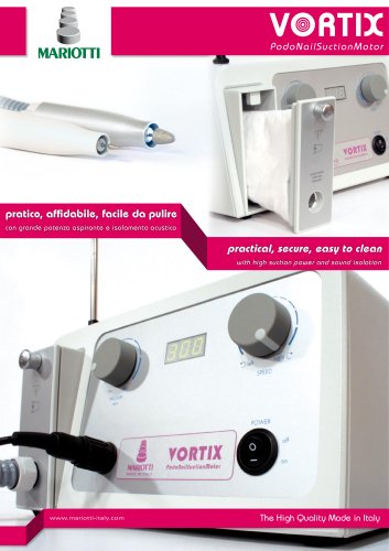 micromotor with dust collector for PODIATRY - NAILS DRILL