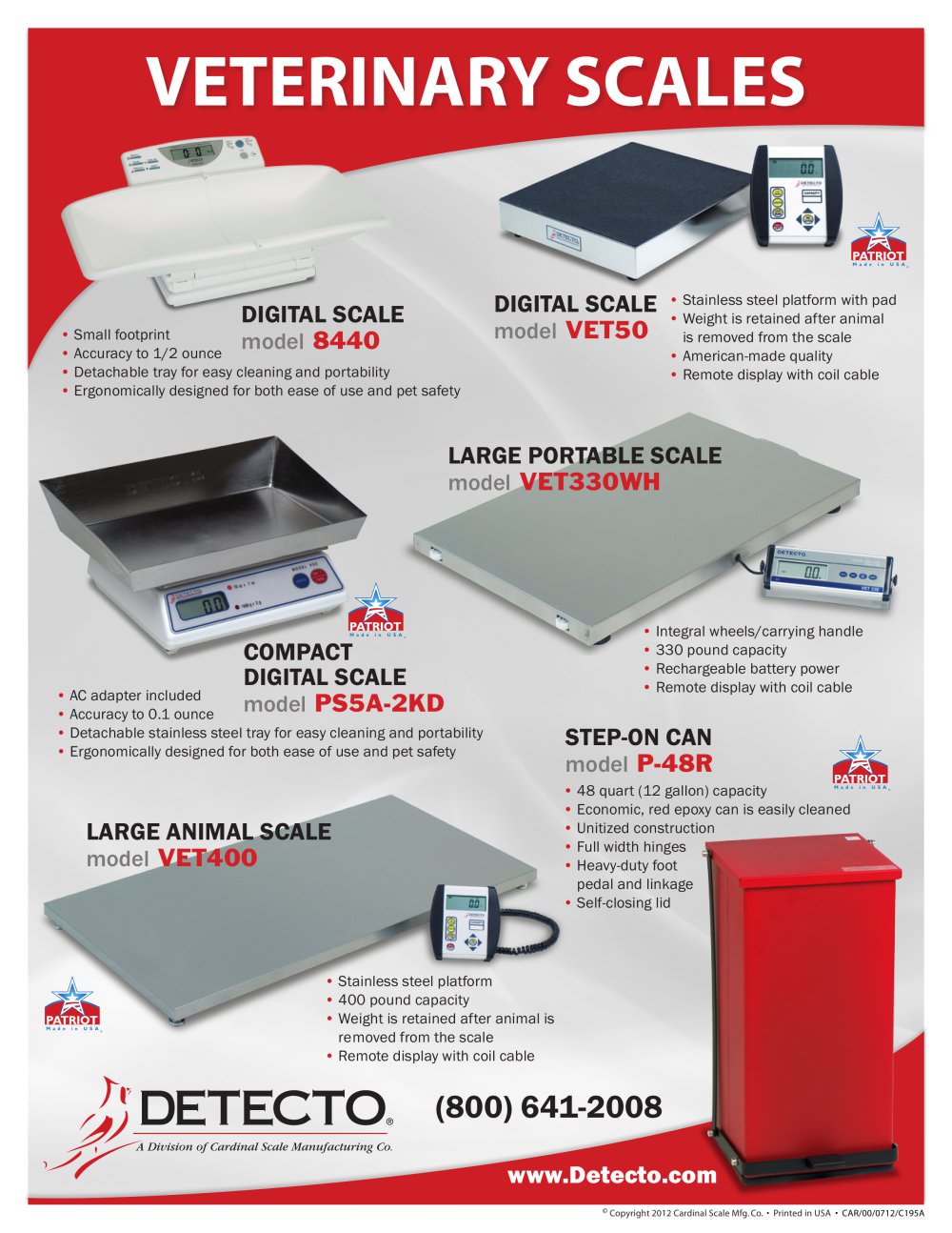 VETERINARY SCALES - 1 / 1 Pages