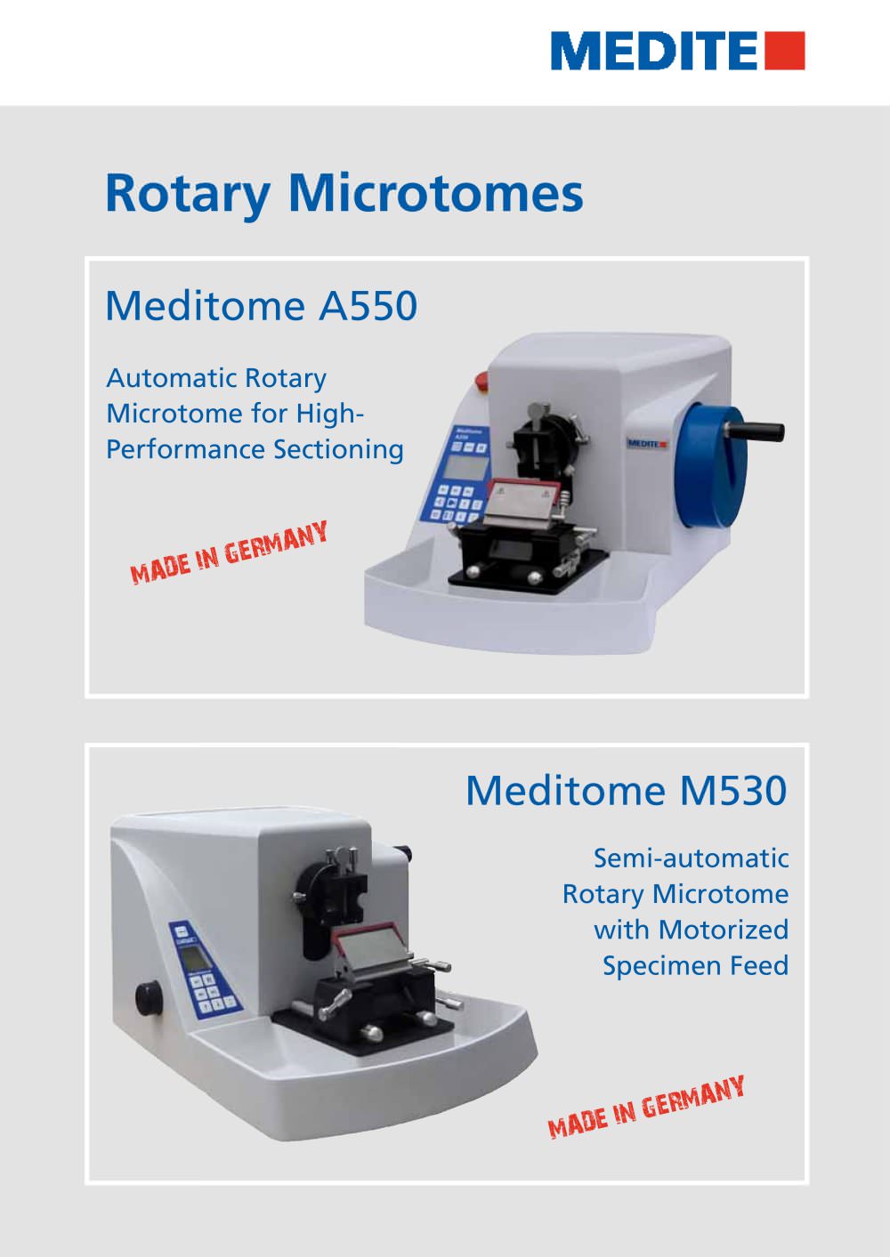 rotary microtomes 1 4 pages