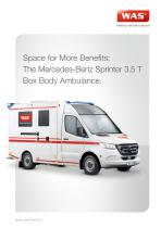 Was Ambulance Mercedes Benz Sprinter Box Body T Was