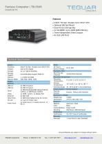 Fanless Computer Tb Teguar Pdf Catalogs Technical