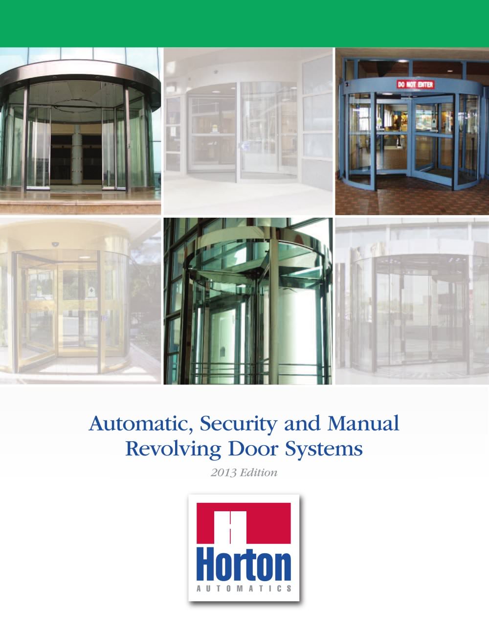 Revolving Door Brochure PDF (4.31 MB) - 1 / 12 Pages