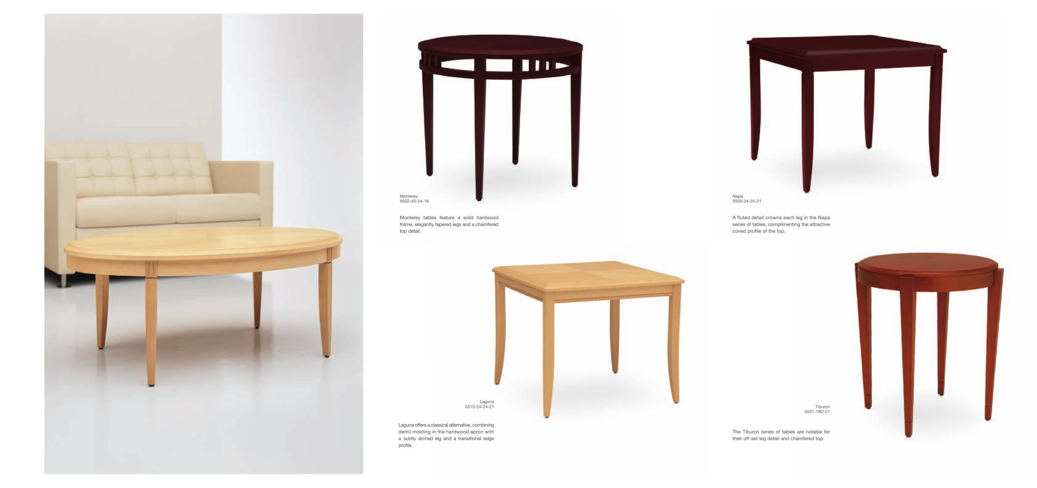 Pacifica Occasional Tables Krug Catalogue Technical Pacifica Occasional Tables 1 2 Pages