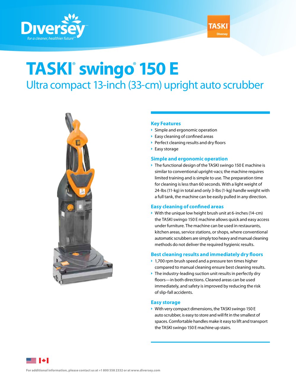 TASKI® swingo 150 E - 1 / 2 Pages