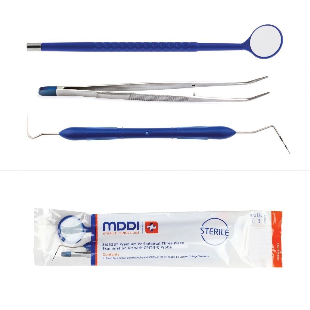 Kit De Instrumentos Para Periodontia SM632ST 1 MDDI Medi Dent