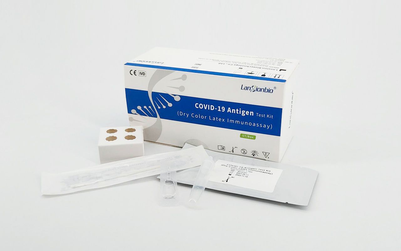 Kit De Teste De Covid Lansion Biotechnology Co Ltd De Ant Geno