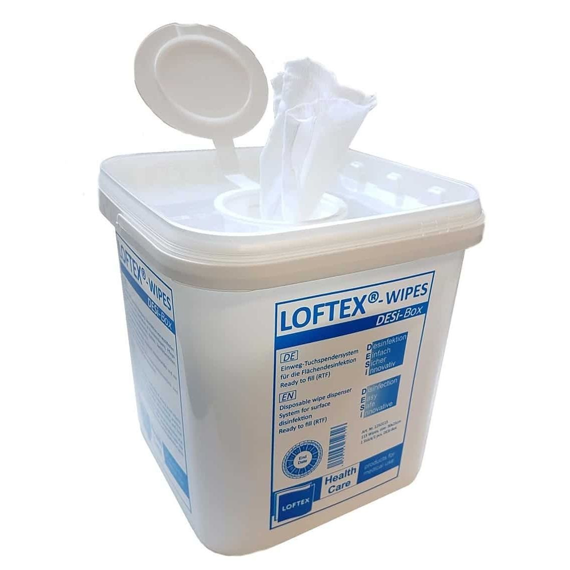 Lenços umedecidos para superfícies LOFTEX WIPES DESi Loftex