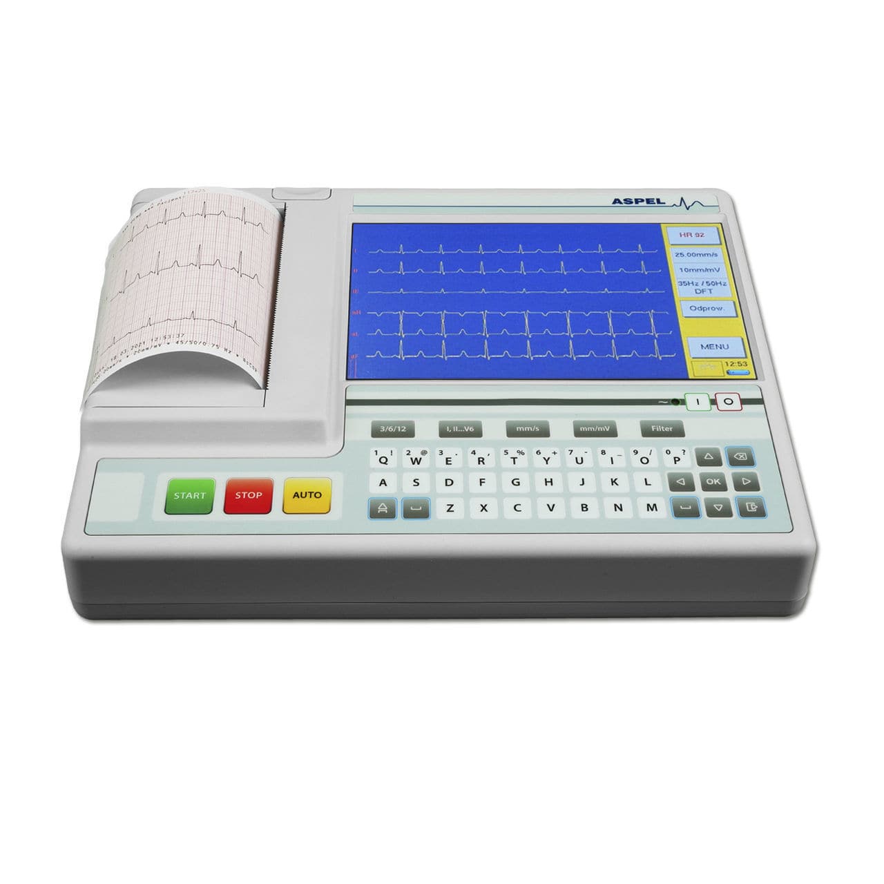 Eletrocardi Grafo Para Ecg Em Repouso Grey V Aspel De