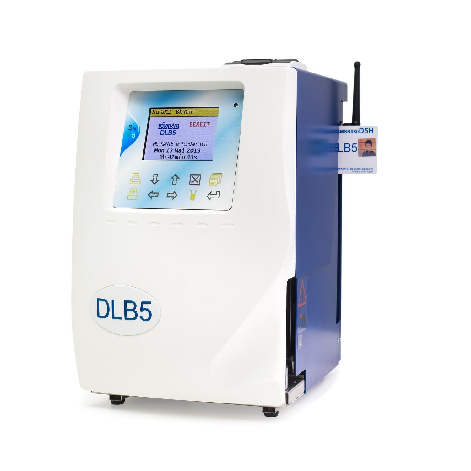 Analisador bioquímico automático DLB5 VET Dialab veterinário de