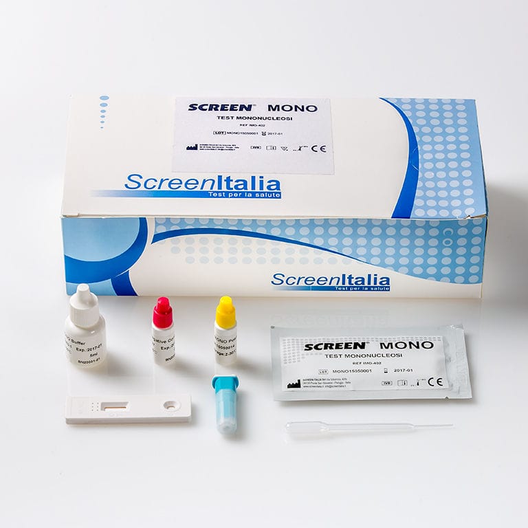 Teste rápido de mononucleose SC 0647 25 Screen Italia Srl de