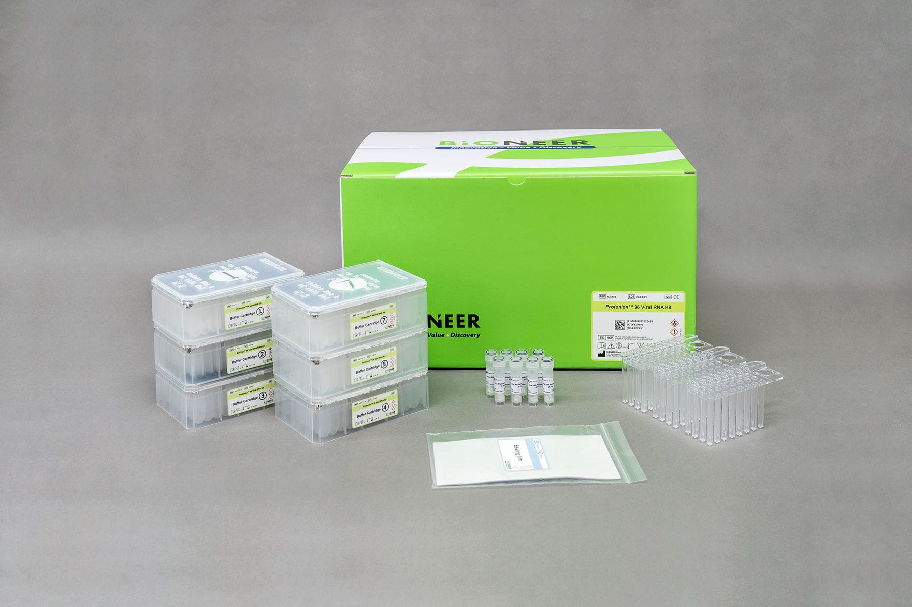 Kit de teste para diagnóstico molecular Protonion 96 Bioneer