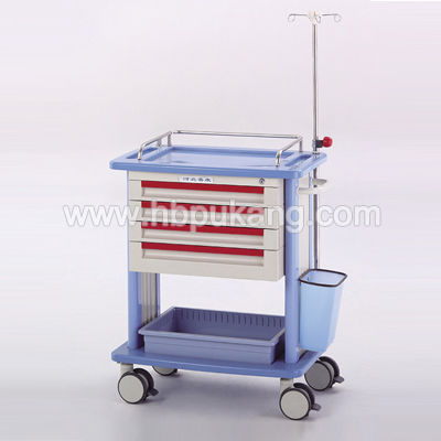 Carrinho de emergência F 45 3 Hebei Pukang Medical Instruments de