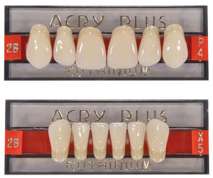 Prótese dentária em acrílico Acry Rock V DENTAL MANUFACTURING S p A