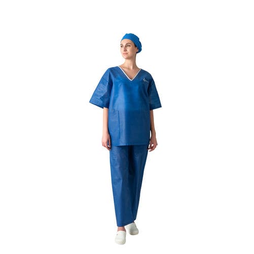 Pijama Hospitalar Unissexo Ekomed Health Xl L M