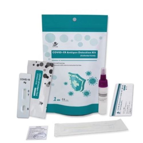 Kit de teste de COVID 19 LITUO BIOTECH EuroMed de antígeno de