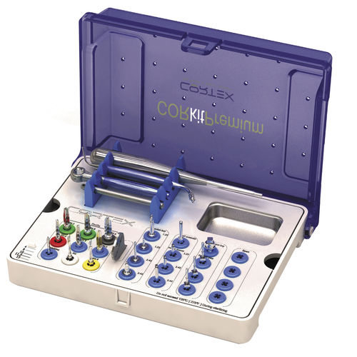 Kit De Instrumentos Para Implante Dent Rio Ck Cortex Dental