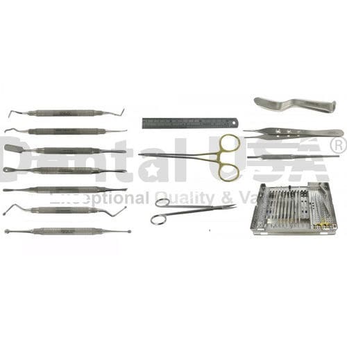 Kit de instrumentos para cirurgia odontológica DR DANIEL Power