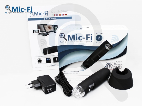 Vidéo-otoscope GIMA 32180 Portable Avec Wi-Fi Et USB - Logiciel Inclus - Neuf