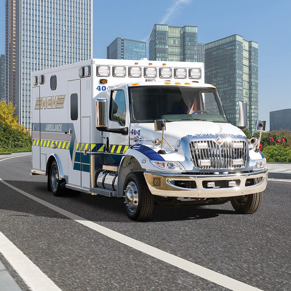 Box ambulance - American Emergency Vehicles