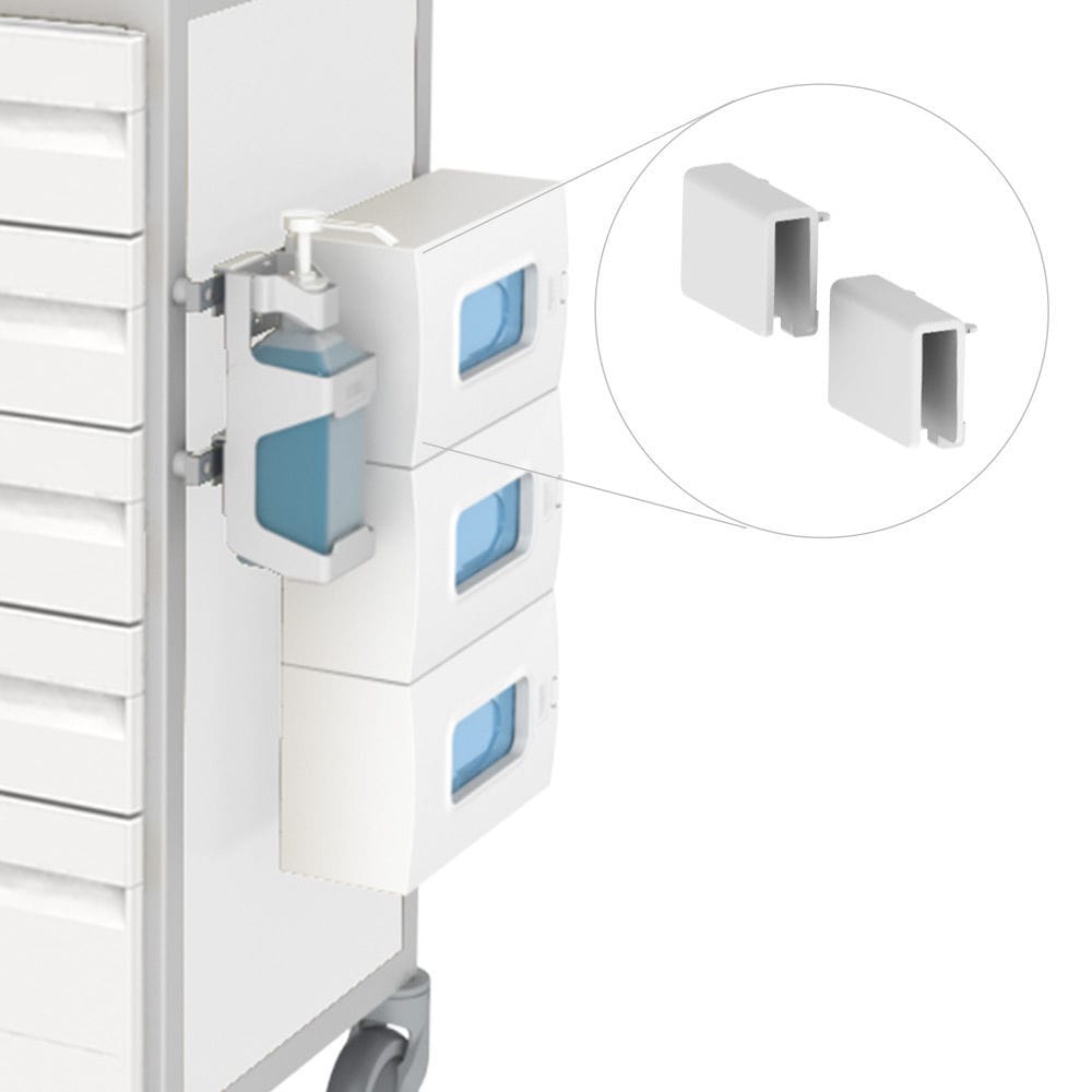 Glove dispenser TRGBHABS Pegasus Medical Concepts wallmounted