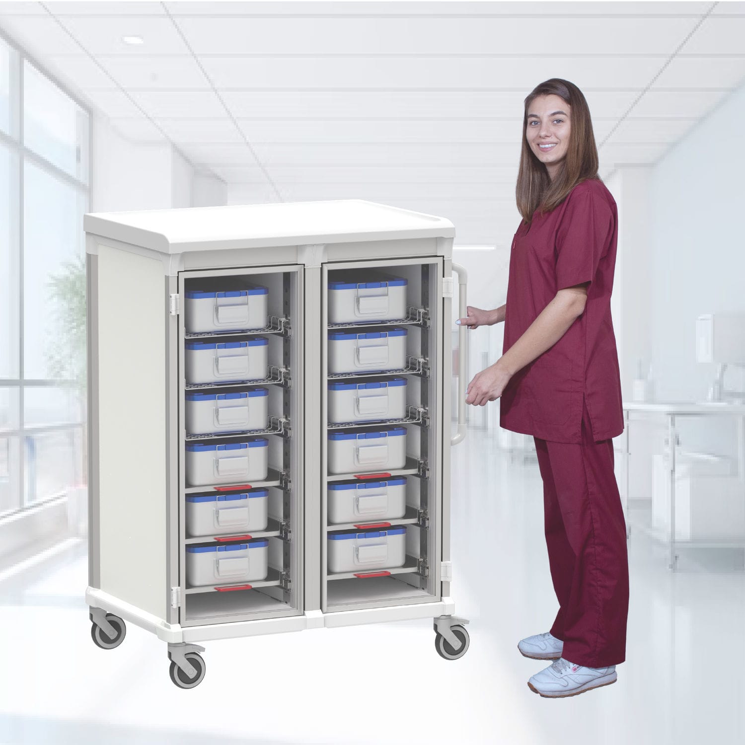 CSSD trolley - Pegasus Medical Concepts - for sterilization material ...