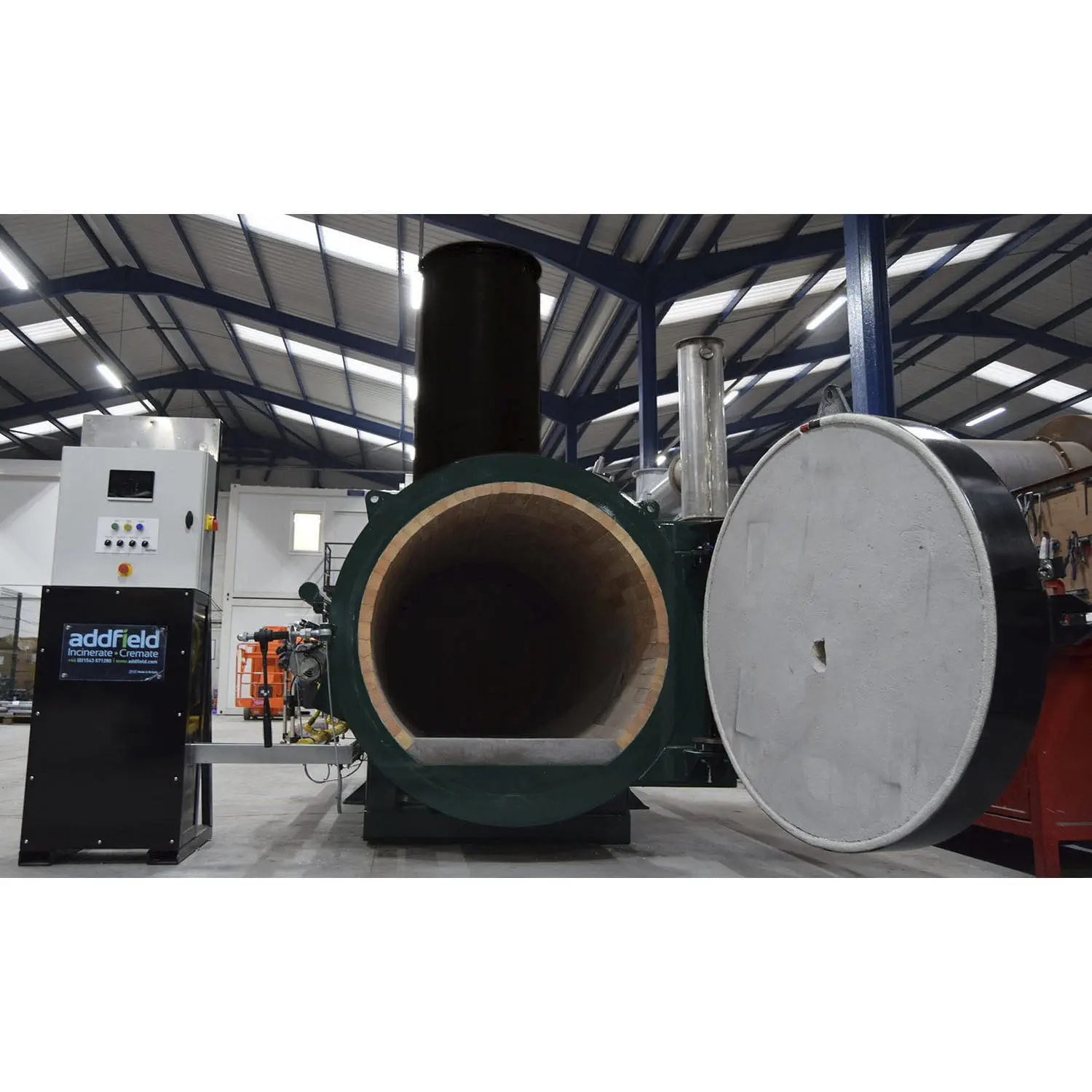 Cremation furnace - A50L - Addfield Environmental Systems - press / for animals / high-temperature Cremation furnace - A50L - Addfield Environmental Systems - press / for animals / high-temperature