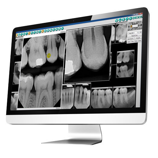 Dental software DEXIS acquisition / treatment planning / import