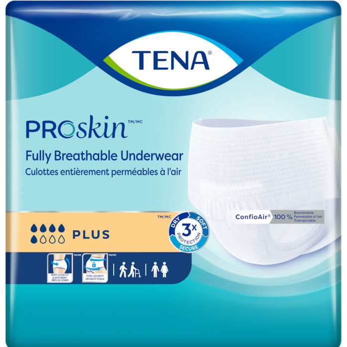 Adult diapers proskin plus tena men women breathable