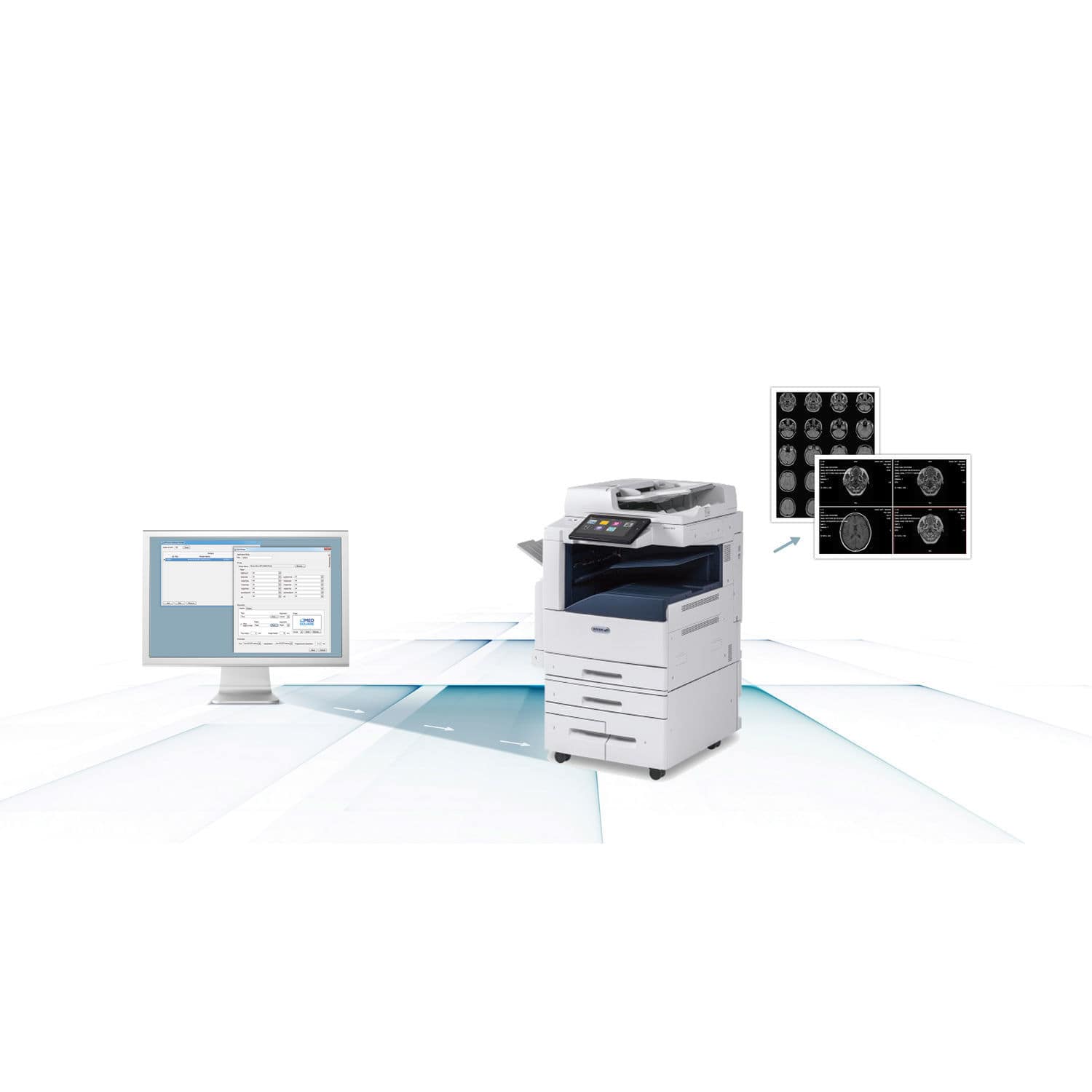 Inkjet printer ULTIMA P410 Medsquare for paper