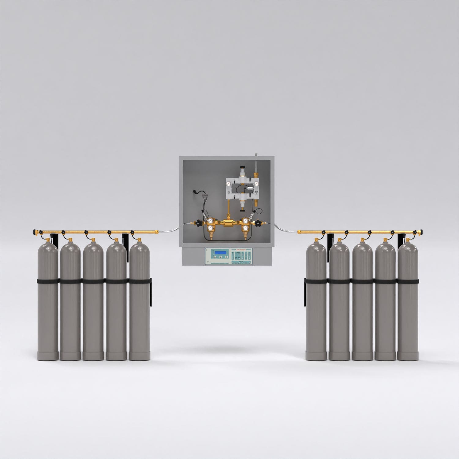 Oxygen supply unit MGCS G. SAMARAS SA Medical Gas Solutions