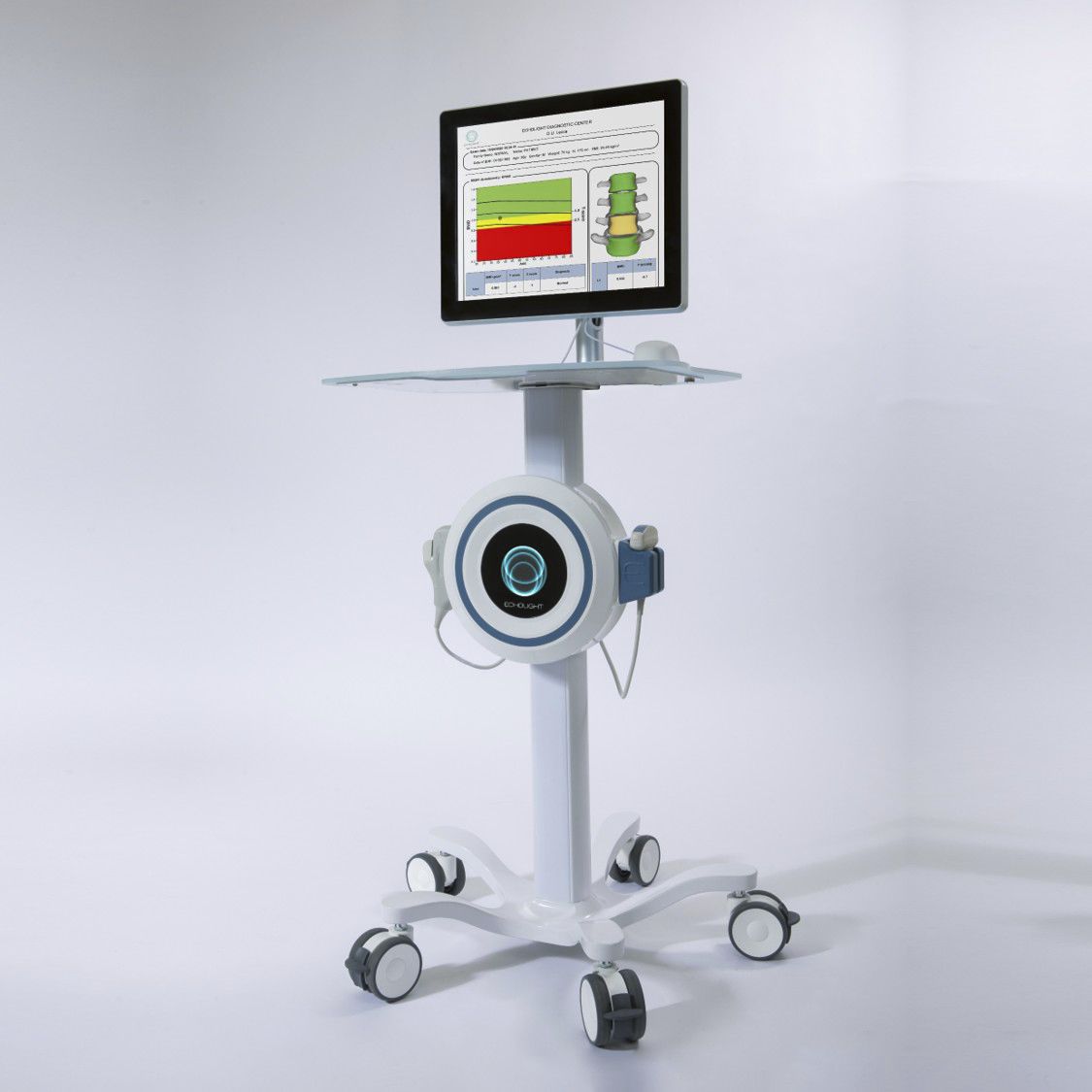 Ultrasound bone densitometer EchoStation Echolight for femoral