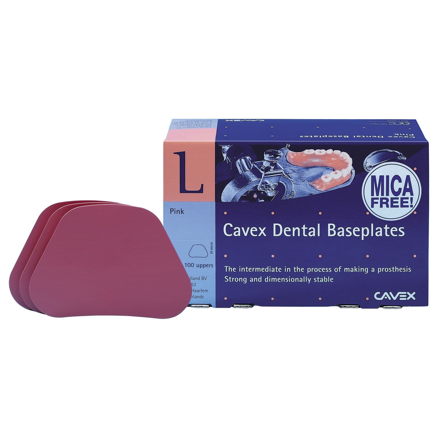 Wax dental material Micafree Cavex Holland BV for dental