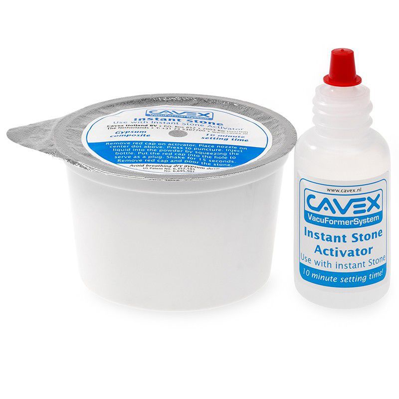 Plaster dental material Instant Stone Cavex Holland BV composite
