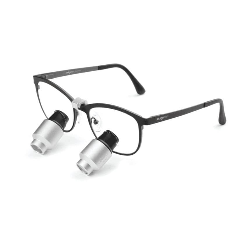 Glassestype binocular loupe Prismatic 5.5x Admetec