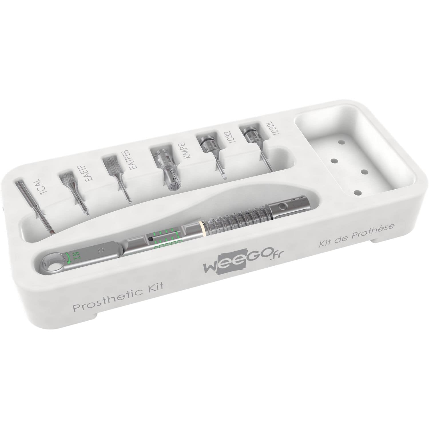 Dental prosthetics instrument kit WEEGO.FR BIOTECH DENTAL