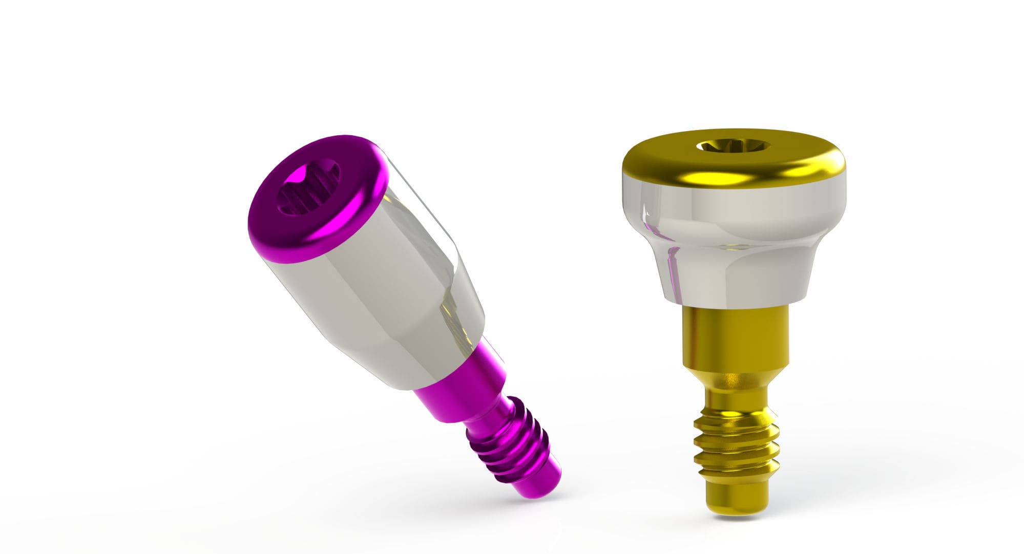 Titanium healing screw DENTEO Nobel Active, Replace CC BIOTECH DENTAL