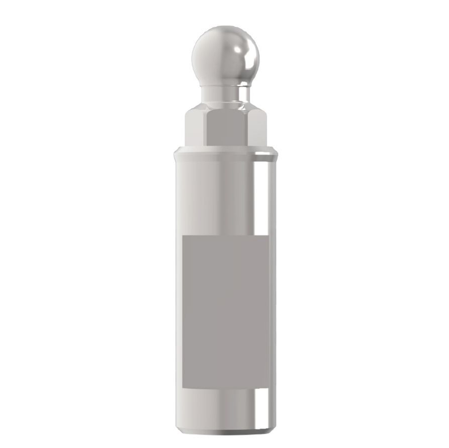 Stainless steel dental implant analog Ball Type Impression Coping