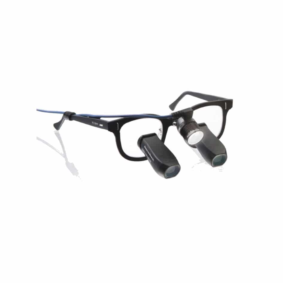 Glassestype binocular loupe Panoramic Designs for Vision, Inc