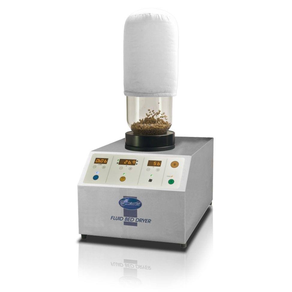 Fluidized bed dryer endecotts laboratory