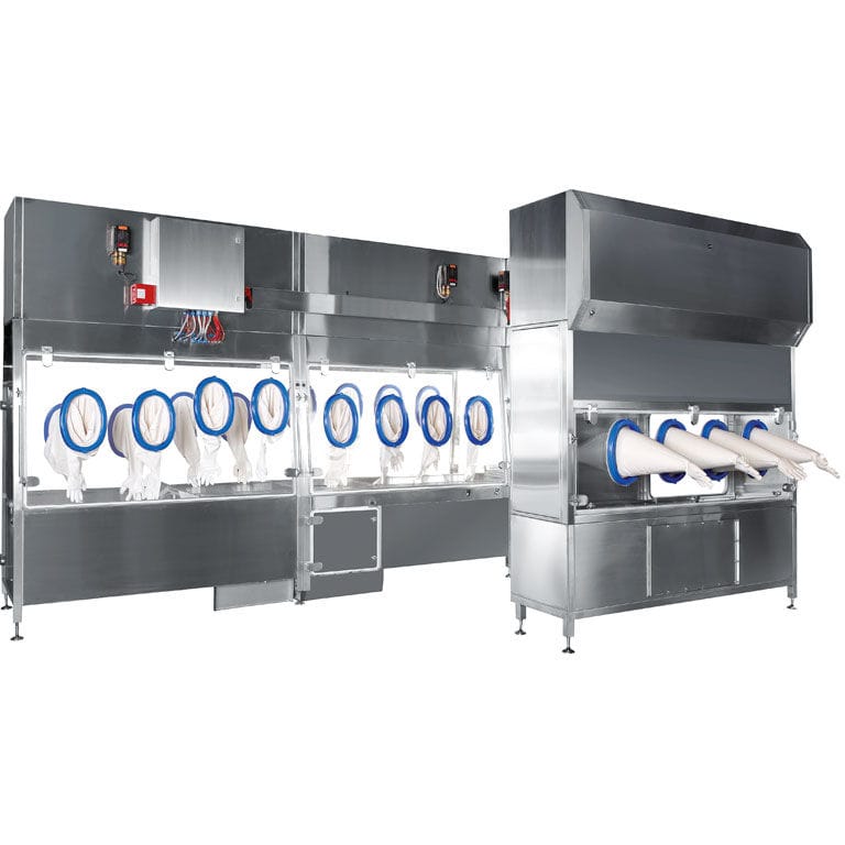 Clean room restrictedaccess barrier system Extract Technology