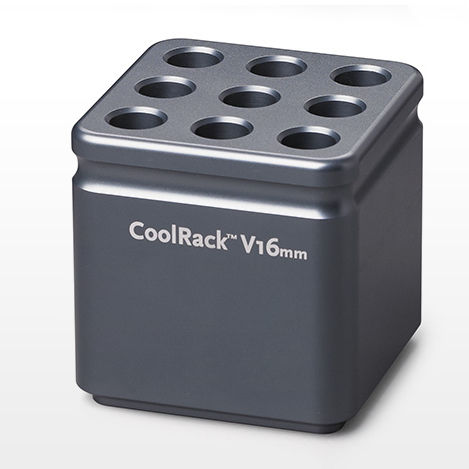 Blood tube laboratory rack - CoolRack® V16 - BioCision - cooling