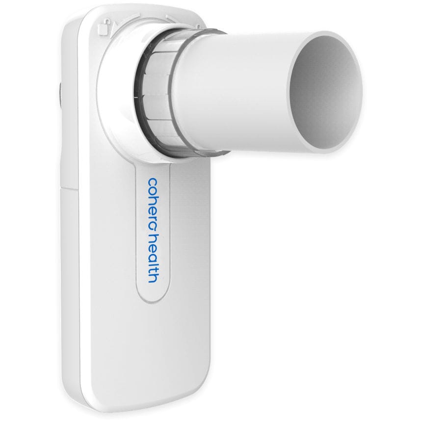 Electronic spirometer mSpirometer™ Cohero Health handheld / for