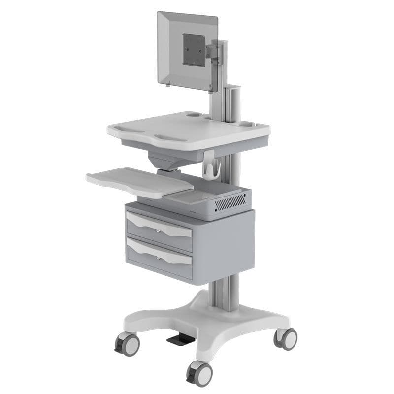 Computer cart with drawer - TR800-200-3 - Coriton Instrument Co., Ltd.