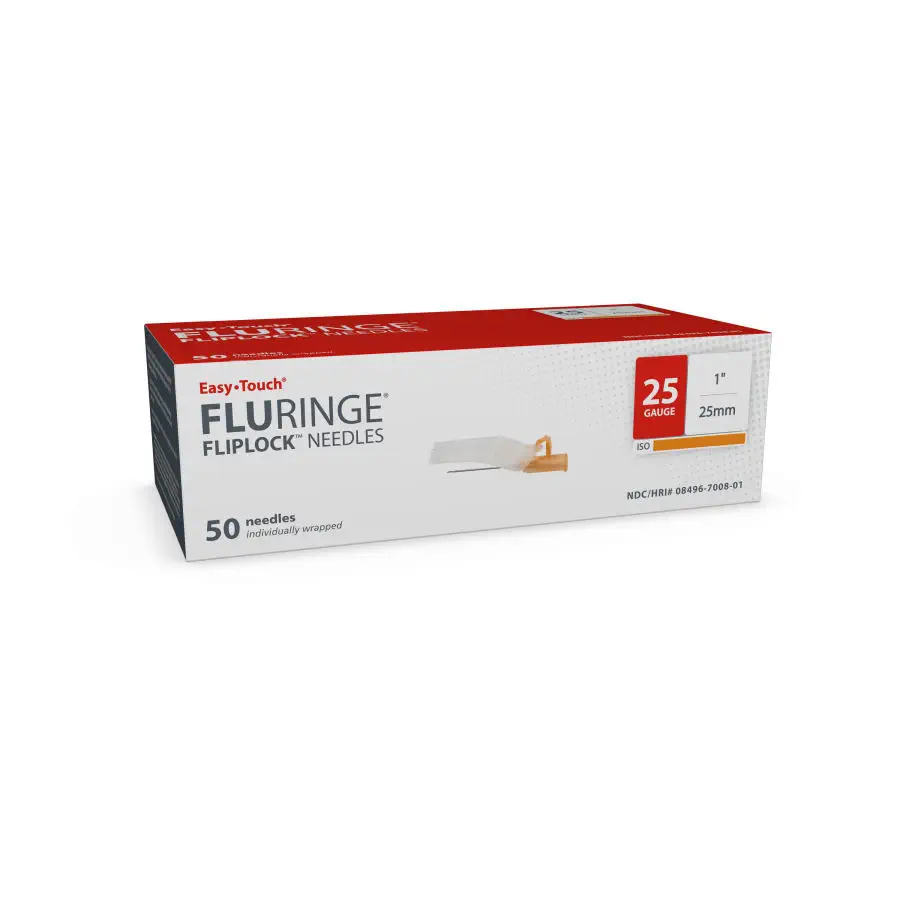 Safety needle - EasyTouch® Fluringe® FlipLock™ - MHC Medical