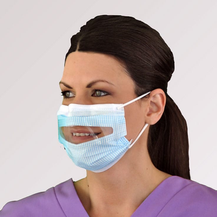 Halfmask safety mask ClearView® Prestige Ameritech adult